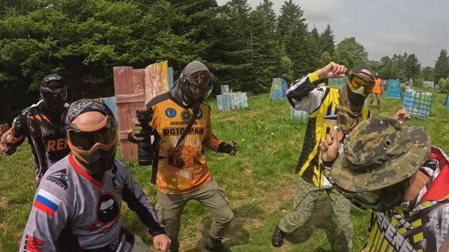 1 этап Кубка Сахалинской области по спортивному пэйнтболу