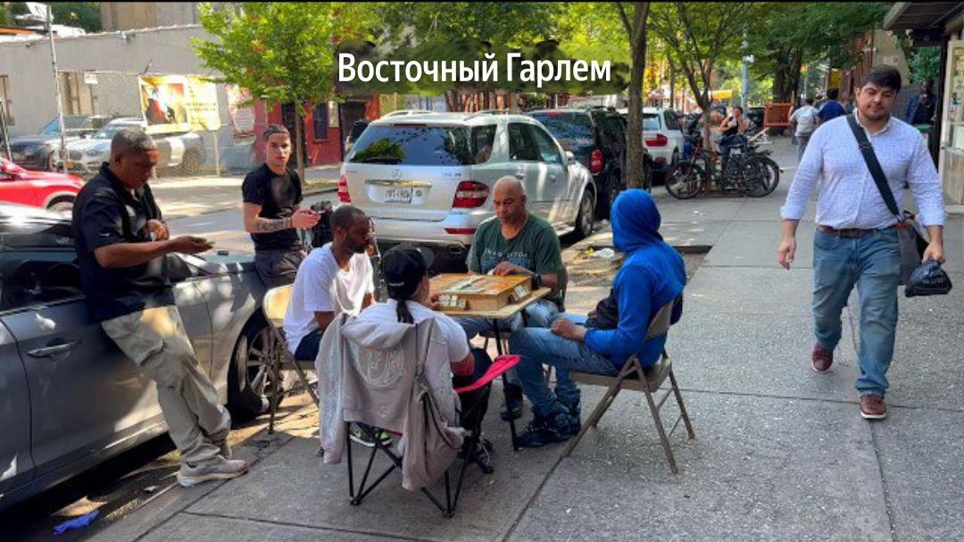Гуляем по кварталу в Восточном Гарлеме , Эль - Баррио , Нью - Йорк, США