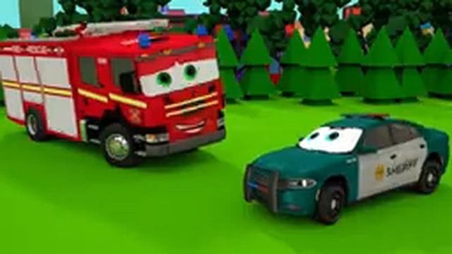киндер Детские песни-сюрпризы 🚑🚒🚓 Детские стишки и детские песни