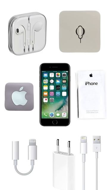 А что лежало в комплекте с твоим айфоном? #айфон #эпл #iphone #apple