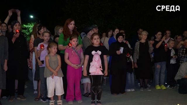 «Не гаснет памяти свеча»: В Каспийске прошла Всероссийская акция «Свеча памяти»