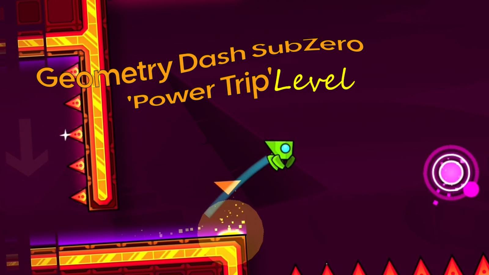 Geometry Dash SubZero 'Power Trip' Уровень 100% Завершён, Все Монеты