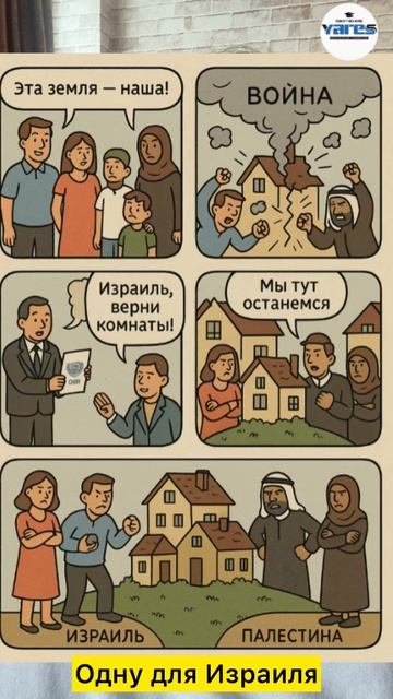 Кто не прав? Изралиль или Палестина? - за 1 минуту