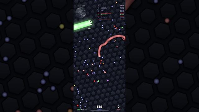 Slither.io Неудача за неудачей