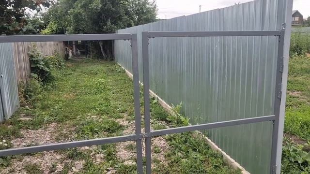 319. Вырубил виноград. Надоело. И забор вырезал.