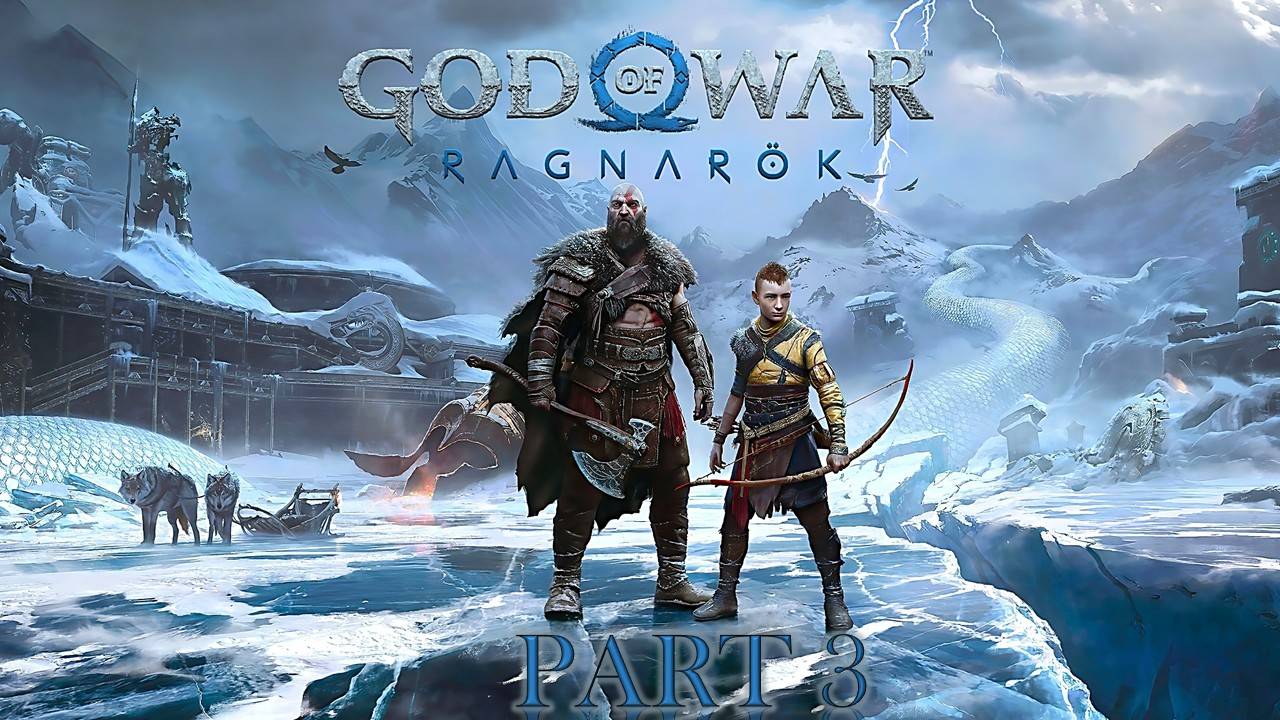 God Of War Ragnarok ➤ Стрим 3 ➤ Русская Озвучка ➤ Прохождение вдвоем с девушкой по очереди