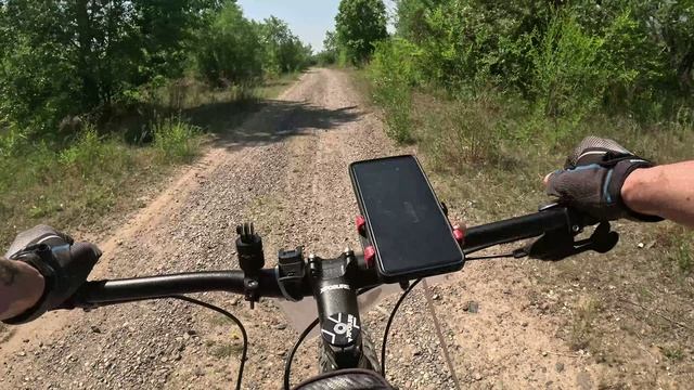 Соревнования в индивидуальной гонке на Богородском острове по маунтинбайку жара +37