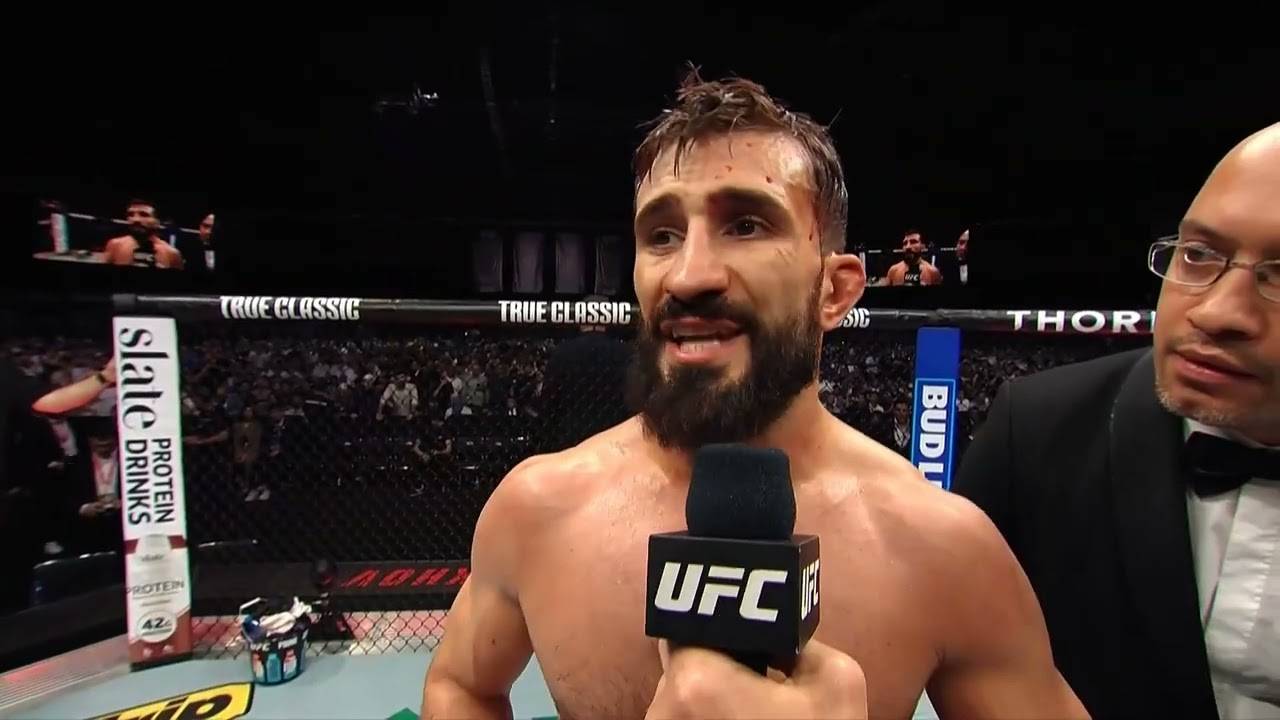 UFC Баку Назим Садыхов - Слова после боя ЮФС БАКУ