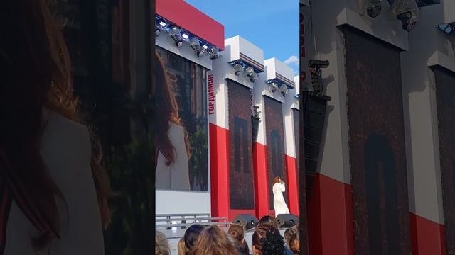 Анастасия Спиридова в концертной программе 80 лет Победы.Москва