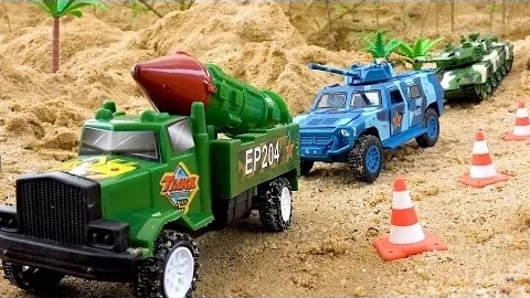 Битва танков / Игрушки для детей с военной техникой