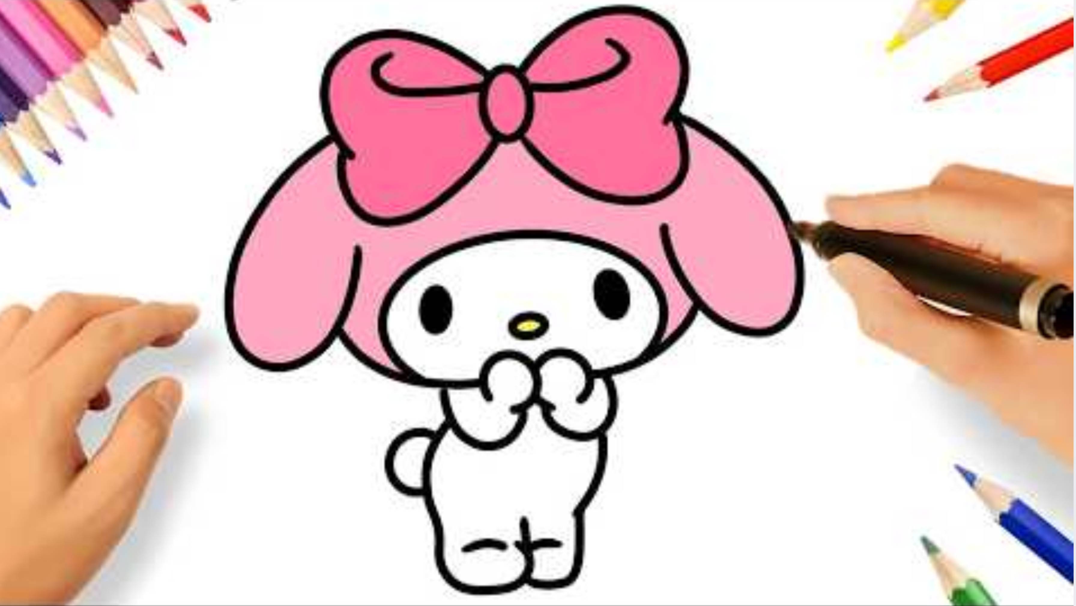 КАК НАРИСОВАТЬ красивую МЕЛОДИ 🎀