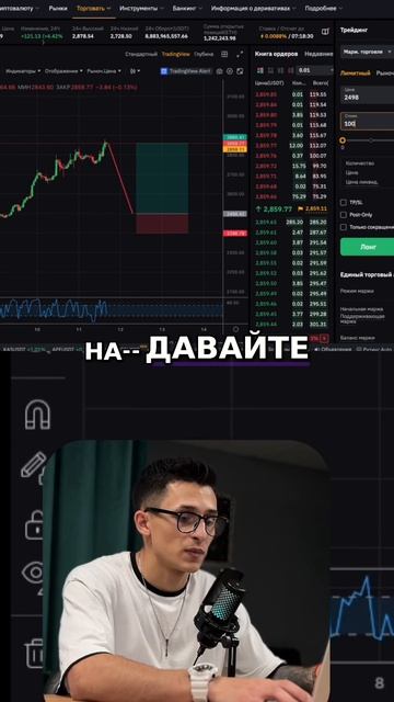 Ethereum упадет? Настройка лимитного ордера на BYBIT! 🚀