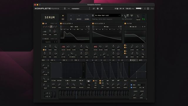 The Unfinished Serum Nova 1 BL