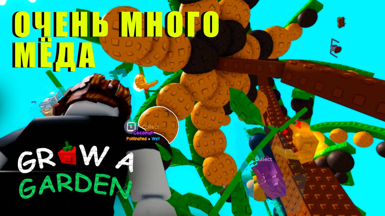 Grow a Garden - Куда деть МЁД?