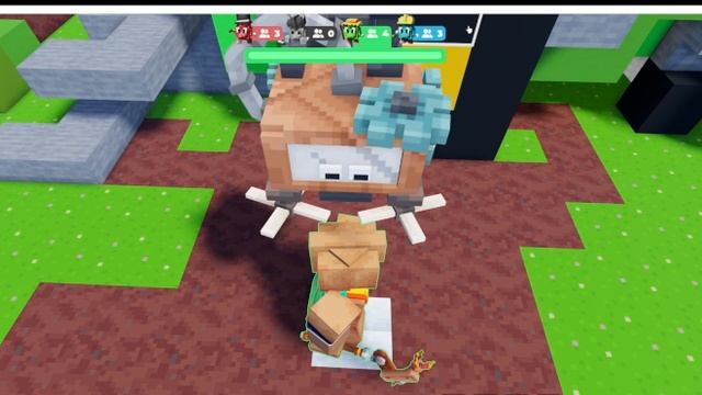 играю в SkyWars c друзьями