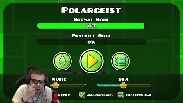 ДА НУ НАФИГ! ЧТО ПРОИСХОДИТ?! ВСЕ ПЕРЕВЕРНУЛОСЬ!!! (GEOMETRY DASH)