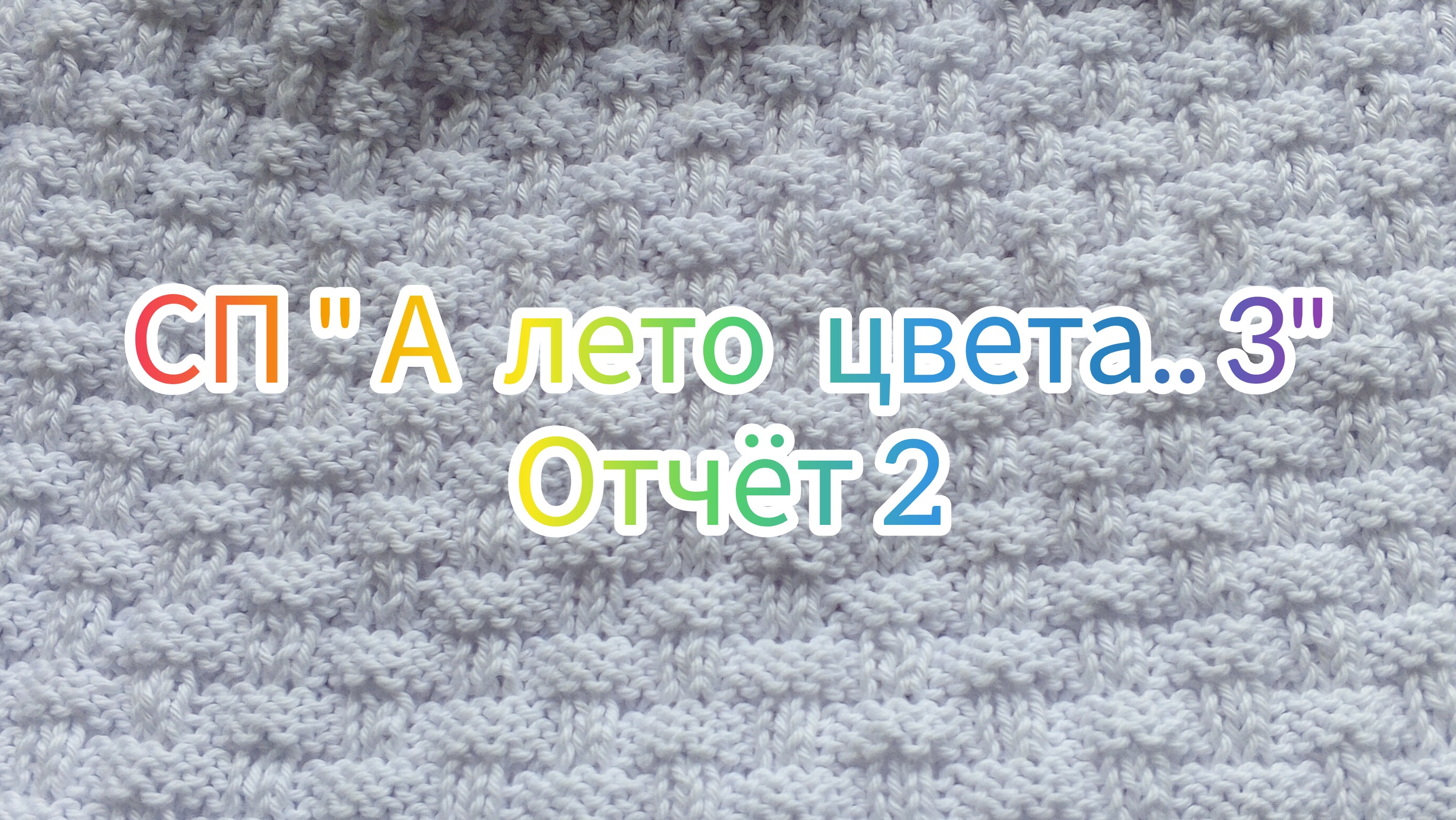 СП " А лето цвета..3" Отчёт 2 Участник 43