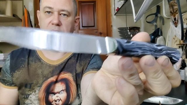 Авторский нож из топовой стали. Обзор работ. Кто держит Ардонца за ...опу?!