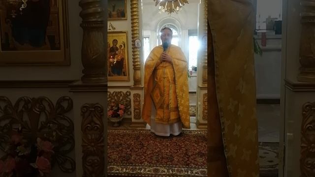 Воскресная проповедь, 22 июня 2025