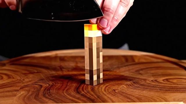 РЕЗКА ФАКЕЛА MINECRAFT