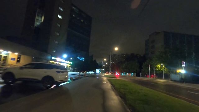 Ночная поездка по Москве, 20 июня 2025 года