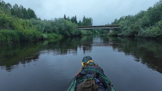 Сплав по реке Песь (1-й мост ) 28 км