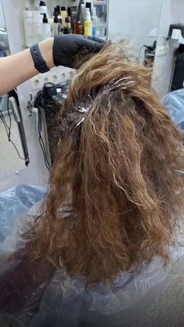Спасение для ваших кудрей  Студия красоты Bellezza.  #салонкрасоты  #hair #обучение