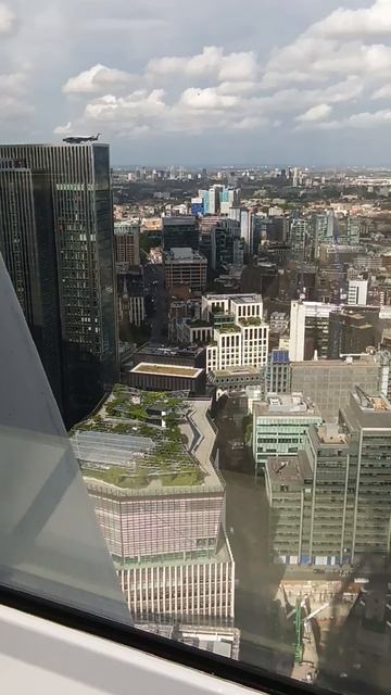 Вид со смотровой Sky Garden, Лондон, Англия (The view from Sky Garden, London, UK)