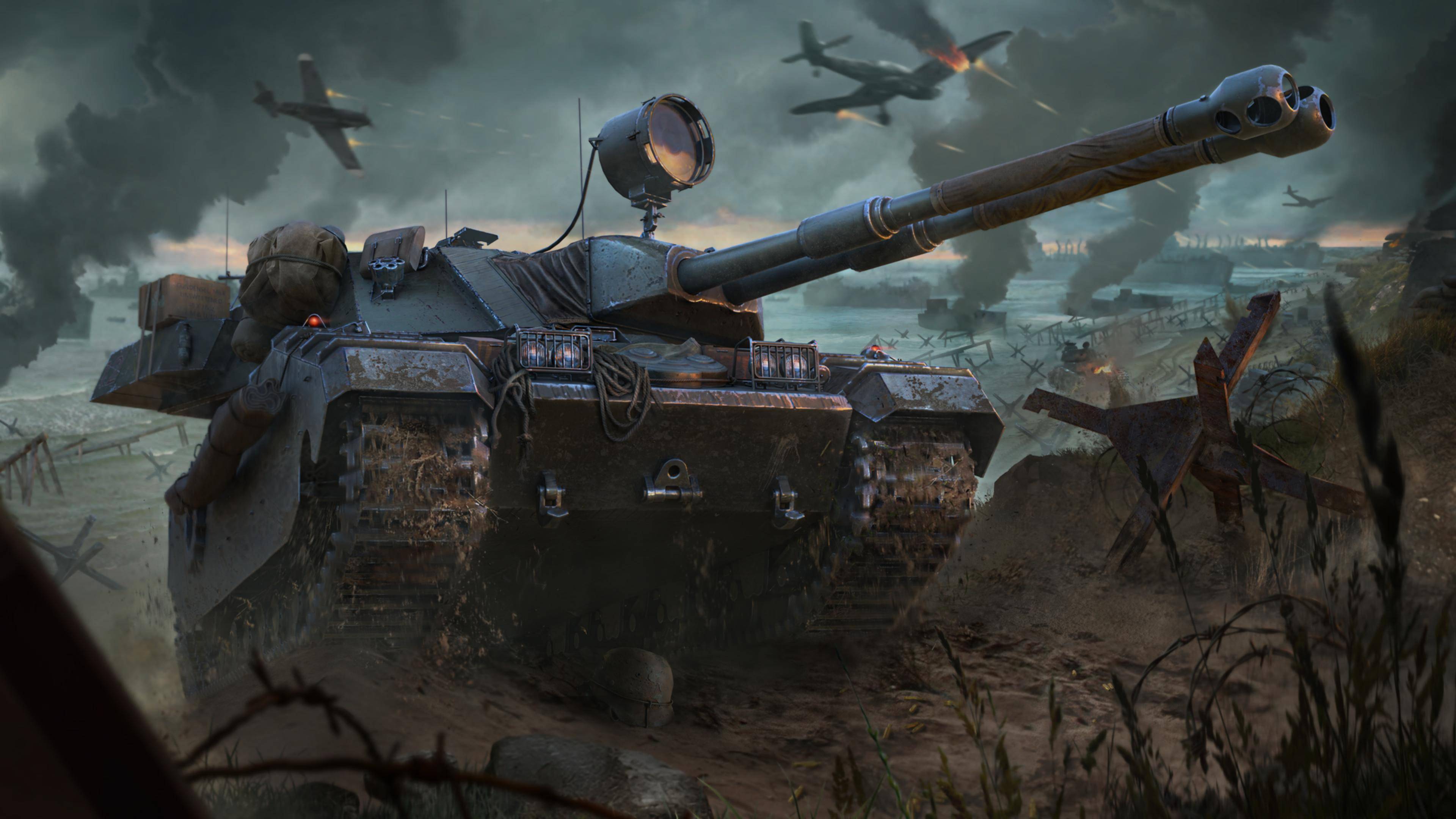 World of Tanks PS5 играем взводом боты очень злые