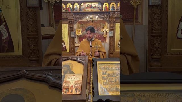 Проповедь отца Иоанна после Божественной Литургии в Неделю Всех святых, в земле Русской просиявших.