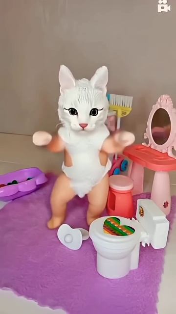 ИИ Вяжет Пупсик Новый Костюм #toys #cute #игрушки #doll