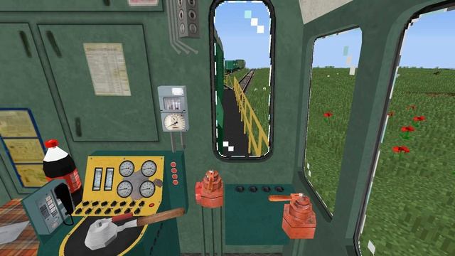 Я Построил железную дорогу в Минекрафт железная дорога, minecraft-159