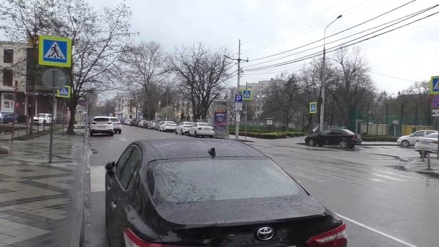 Краснодар. #5Как же все печально с ДПС. Погода плачет. Одни пешеходки радуют и ходят постоянно
