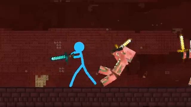 Война Пиглинов - Анимация против короткометражек Minecraft, 20-й эпизод