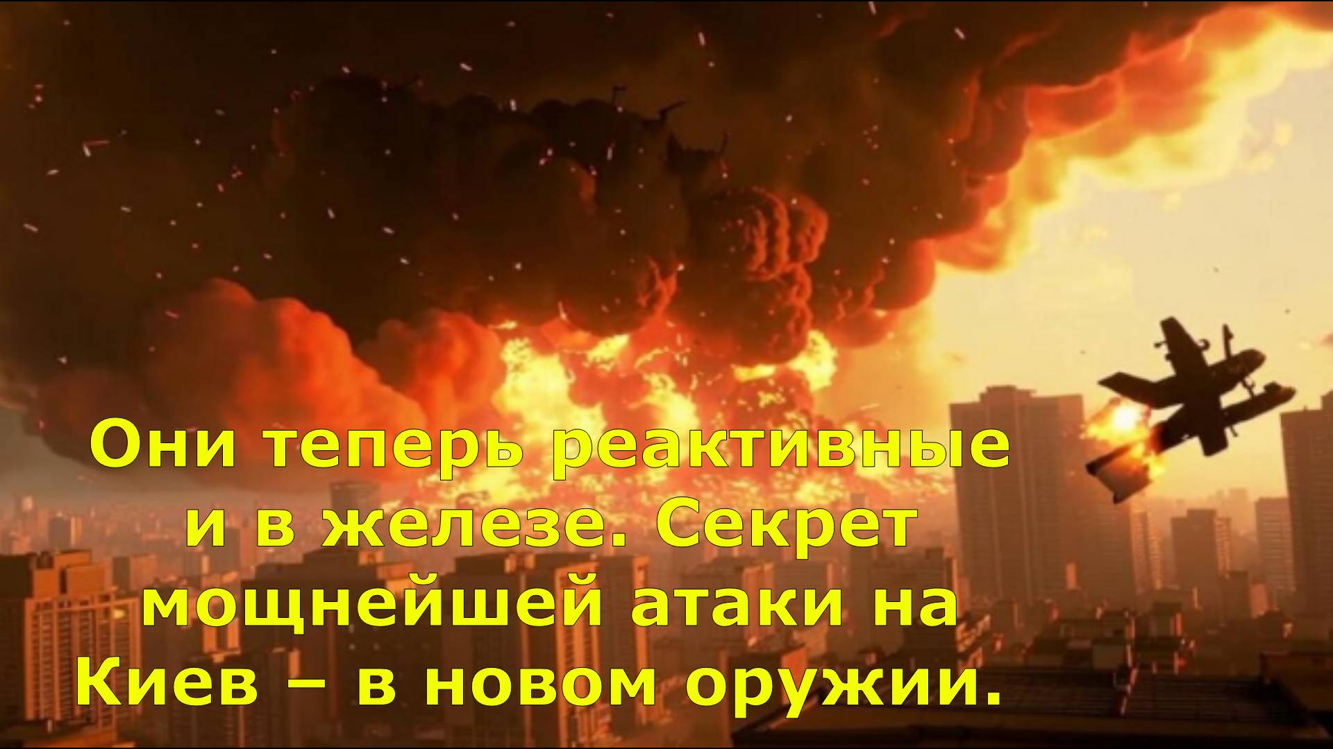 Они теперь реактивные и в железе. Секрет мощнейшей атаки на Киев – в новом оружии.