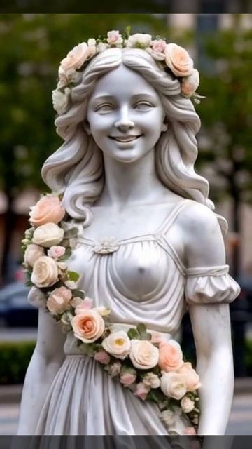 Мраморная девушка