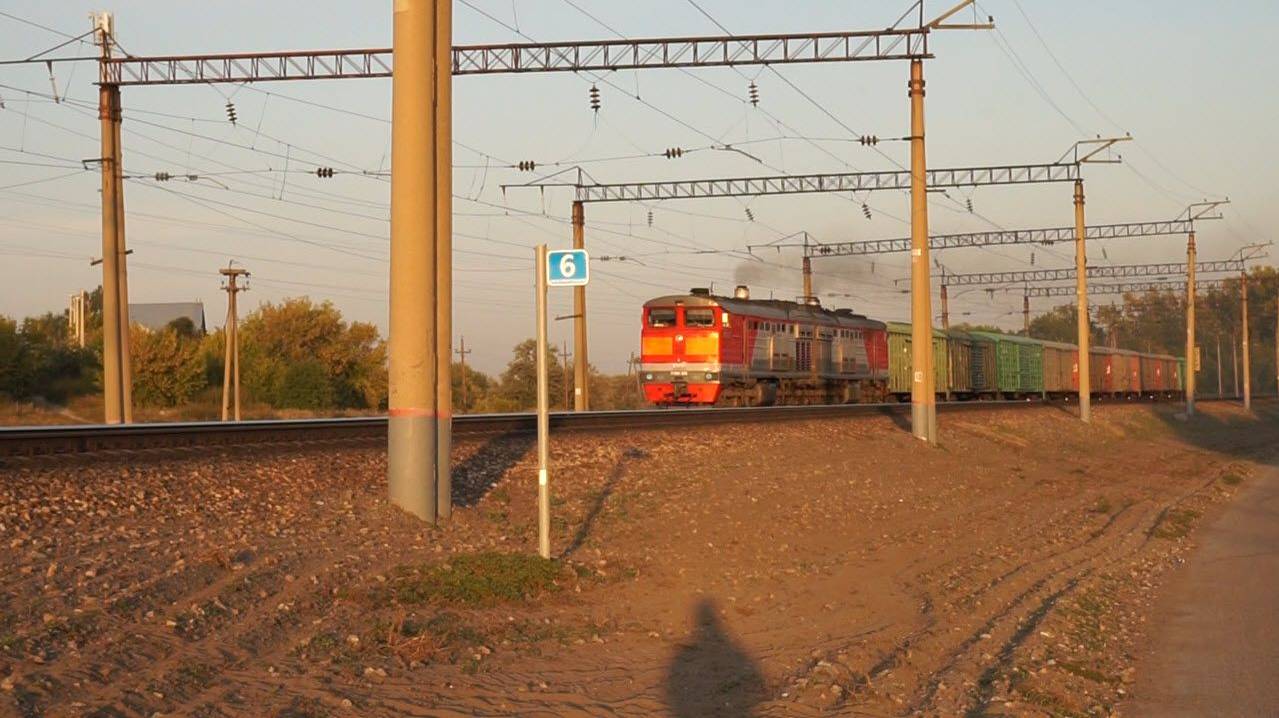 Тепловоз 2ТЭ10М-3263. Звук 5Д49.