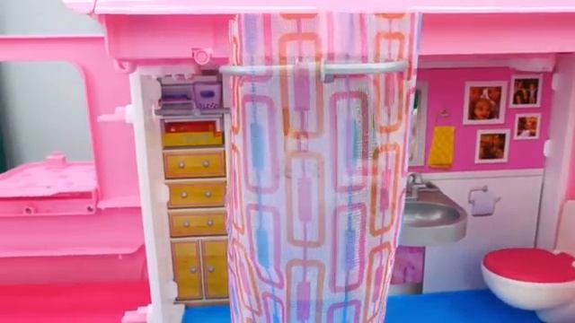 Машина Дом Барби и Челси - Распаковка. Видео с куклами.