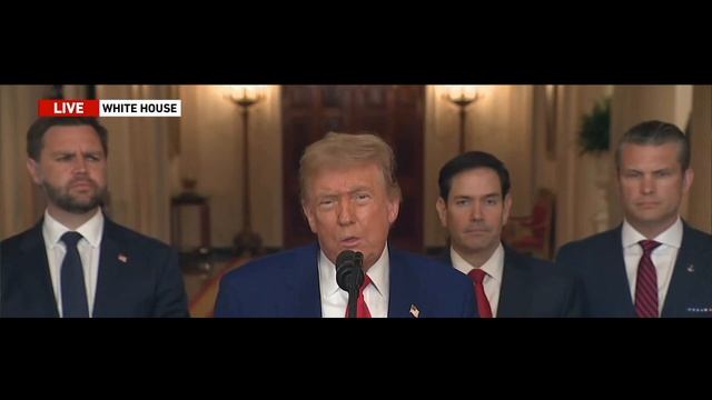 США ударили по ядерным объектам Ирана. Обращение Трампа к нации (22 июня 2025)