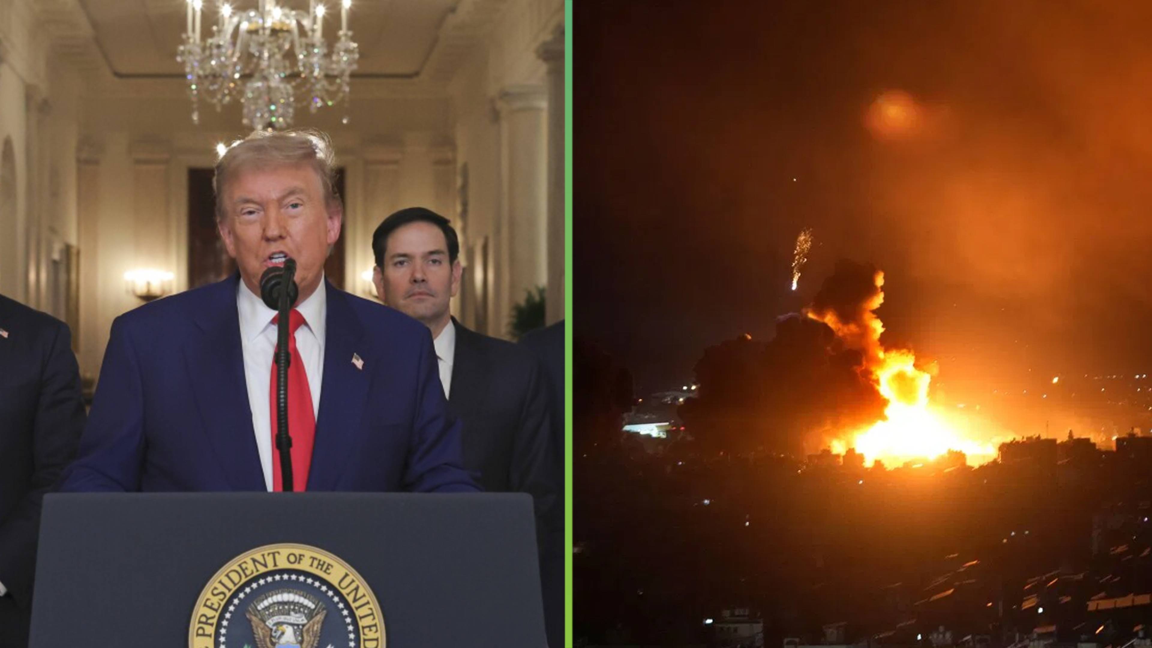 Подробности массированной атаки Ирана. Трамп назвал это «историческим моментом»