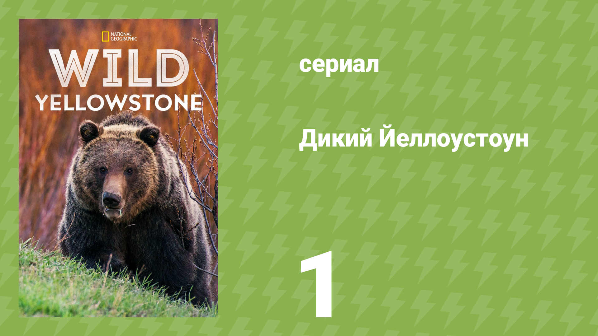 Дикий Йеллоустоун 1 серия «Ледяной рубеж» (документальный сериал, 2015)