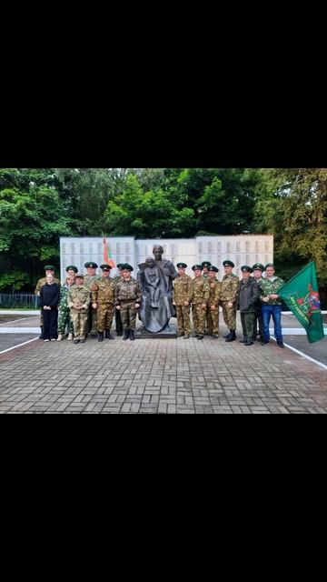 КАЛУГА 22062025 В день памяти и скорби Пограничное братство Калуги почтили память защитников Родины