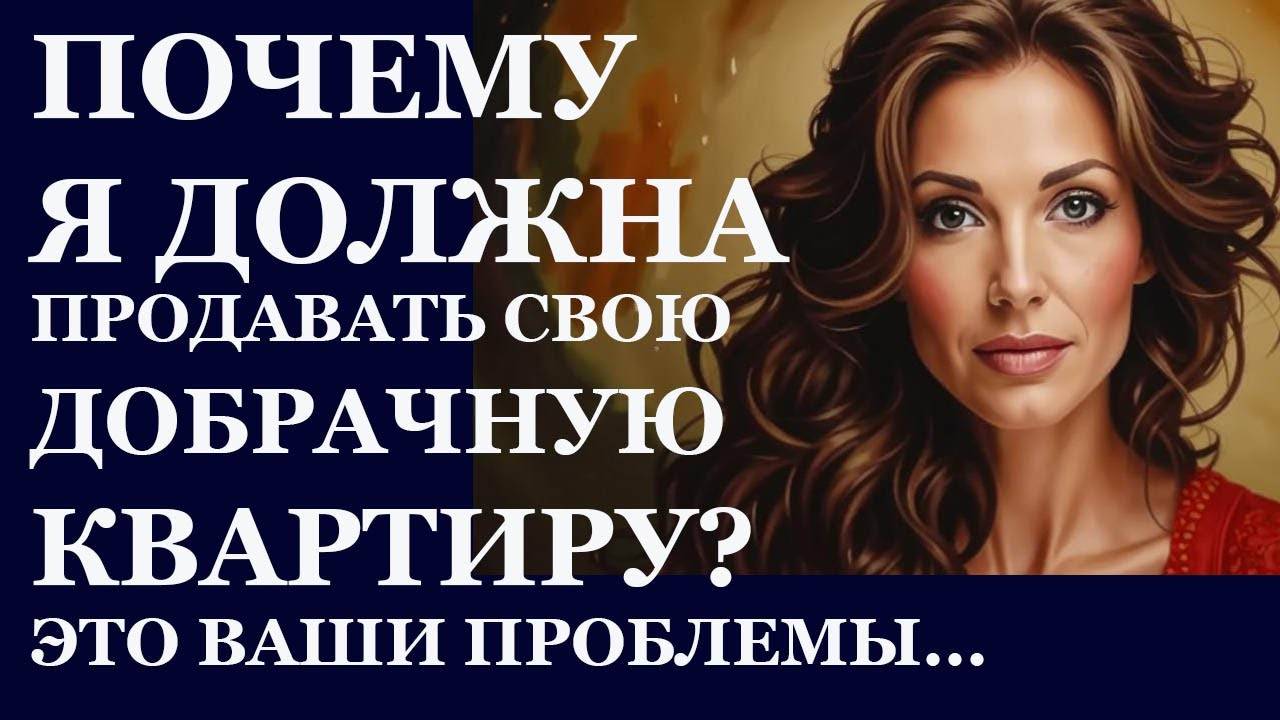 Истории из  жизни.  Почему я должна продавать свою Аудио рассказы,  Жизненные истории