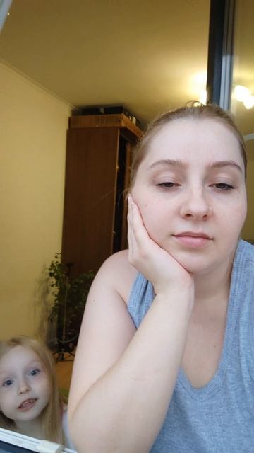 наслаждаюсь видом, после домашнего занятия пилатесом 🥰