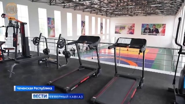 В Урус-Мартане Чеченской Республики открылся новый спорткомплекс