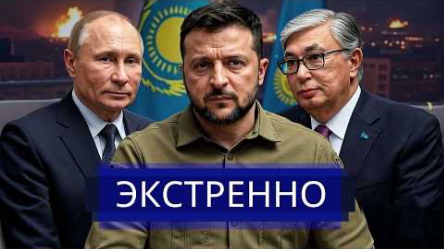 ЗЕЛЕНСКИЙ предупреждает о вторжении в Казахстан  Удар США для Ирана