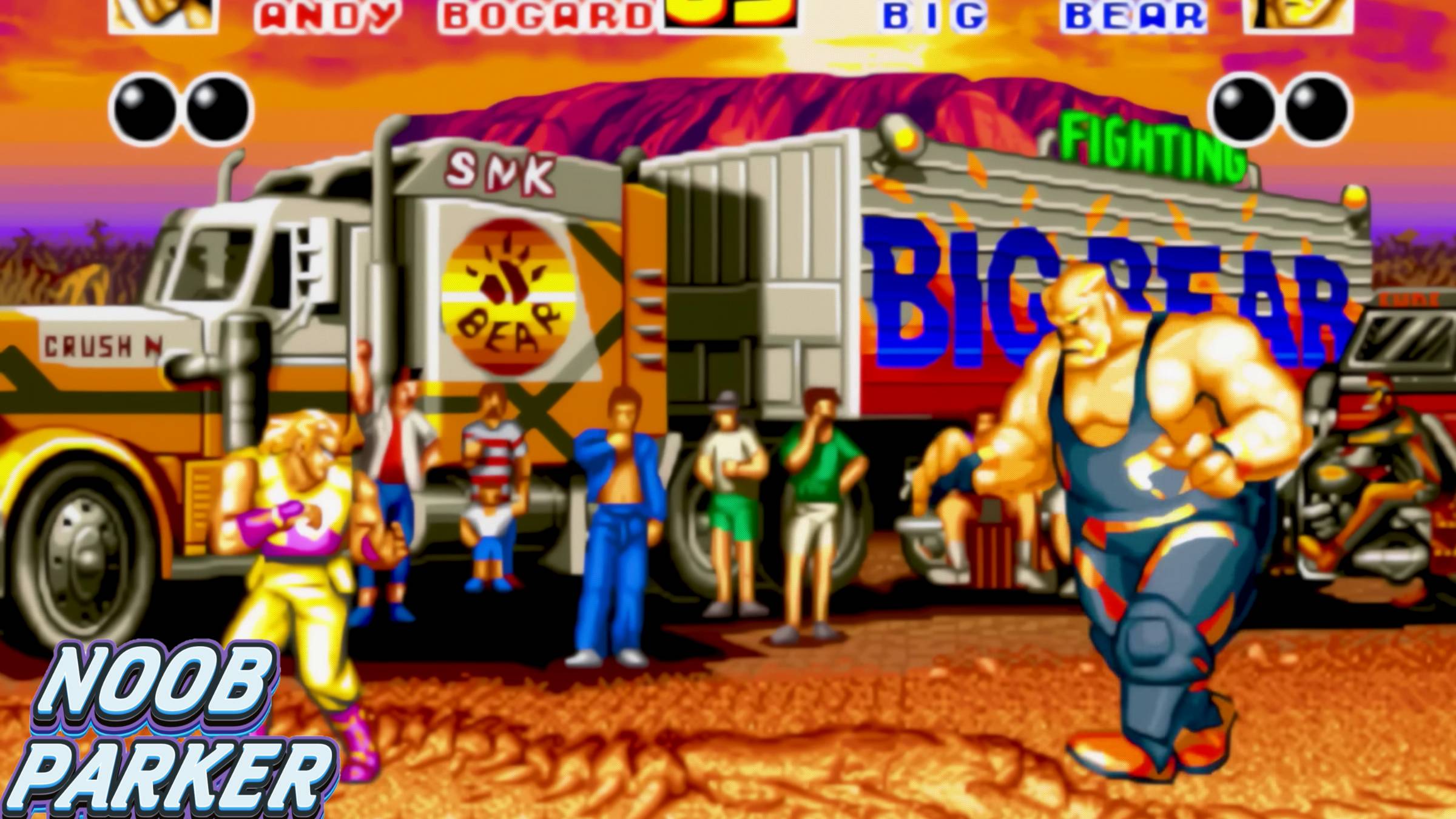 Fatal Fury 2 - Andy Bogard JPN 1992 4K ретро аркада