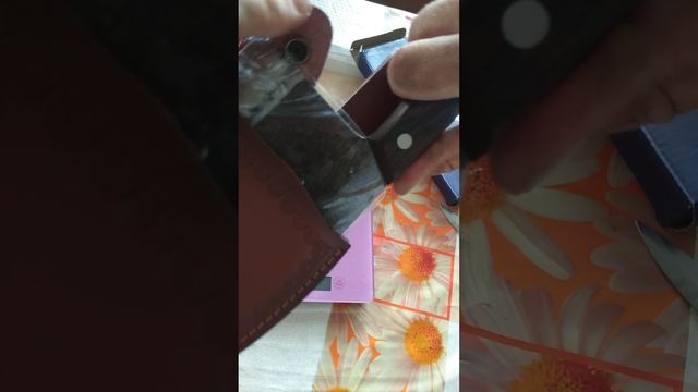 получили сербский нож Распаковка