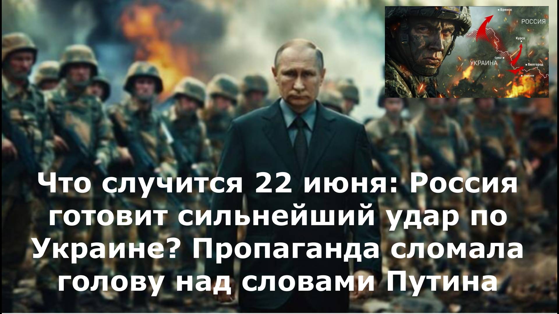 Новый проектЧто случится 22 июня: Россия готовит сильнейший удар по Украине? Пропаганда сломала голо