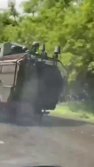 Где-то в районе Покровска - украинский Рошель Сенатор на дороге ярости после встречи с российски...